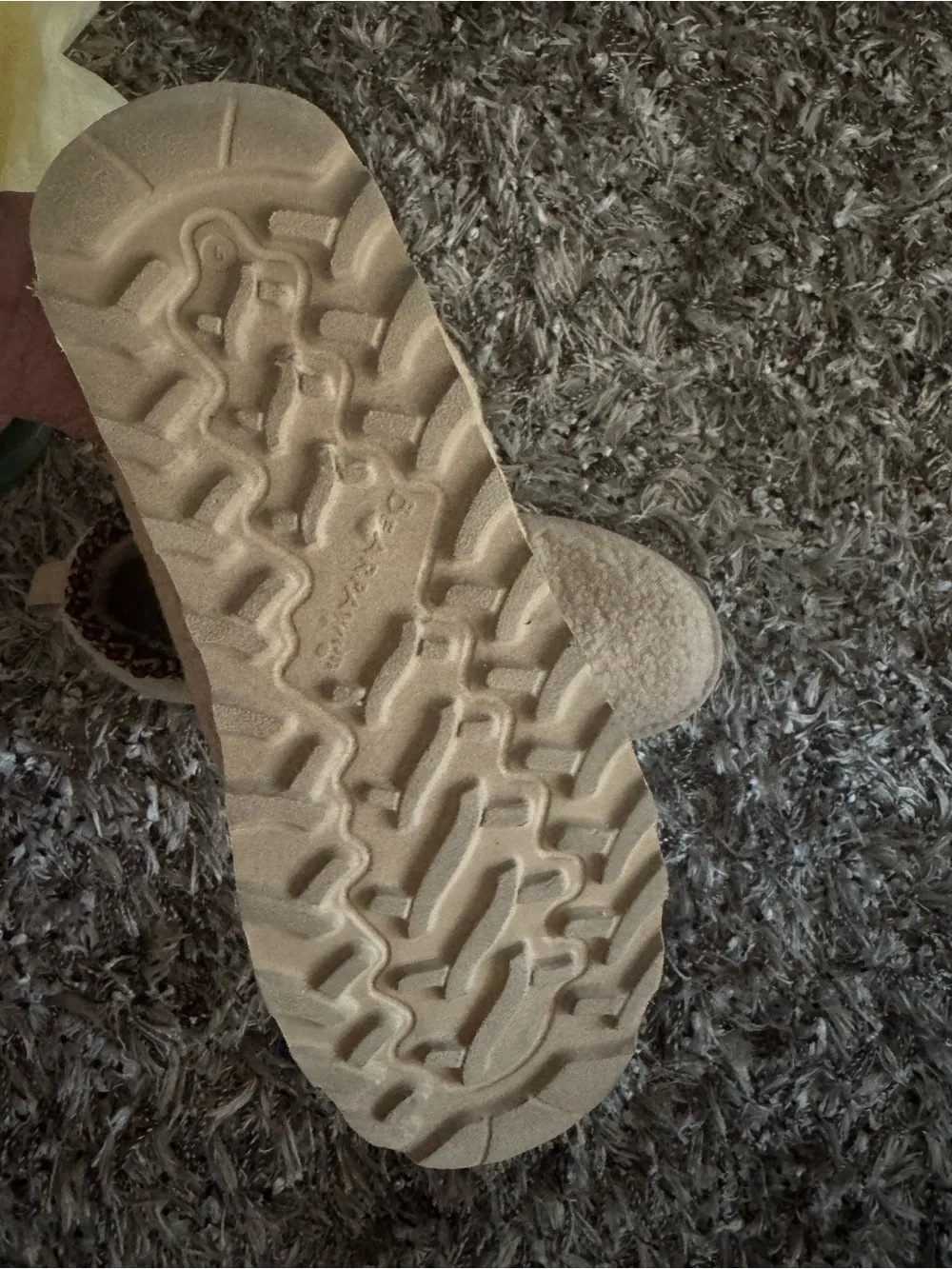 Cream Sherpa Platform Slip-On Boots - Women